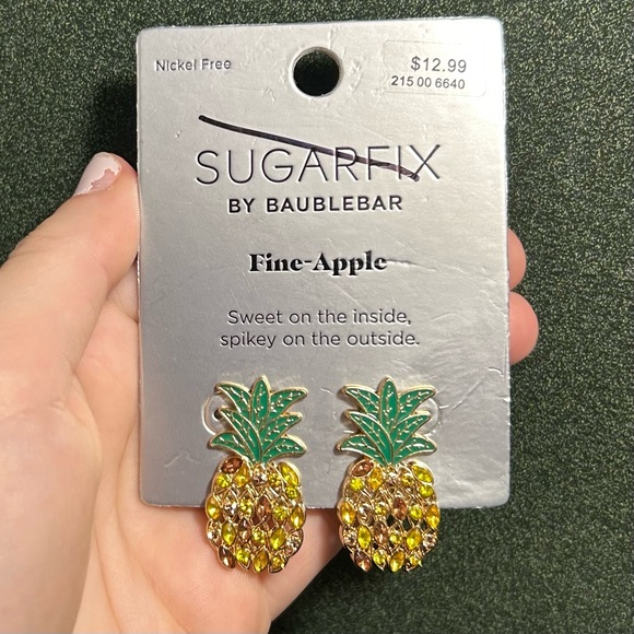sugarfix Jewelry - Sugarfix By Baublebar Fine-Apple Pineapple Earrings